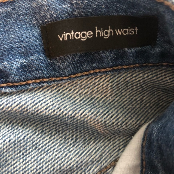 Ella Moss Vintage Distressed High Waisted Mom Jean - Picture 5 of 8